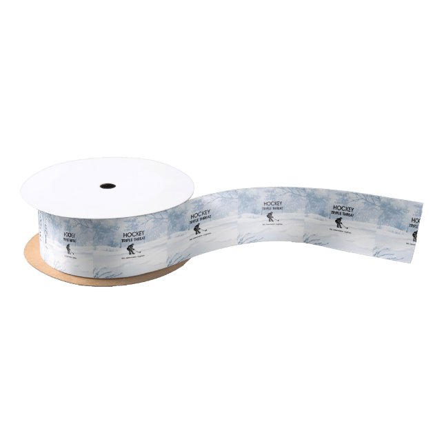 TOP Hockey Triple Threat Satin Ribbon (Spool)