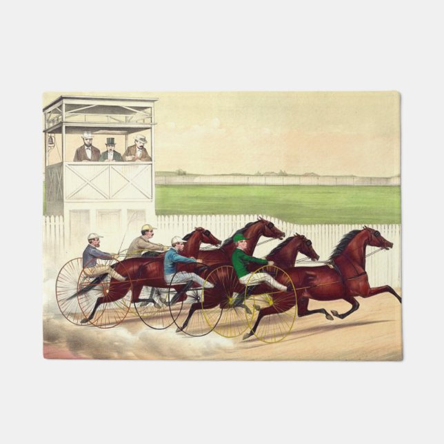 TOP Horse Racing is My Life Doormat (Front)