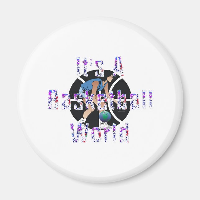 TOP It's a Basketball World Magnet (Front)
