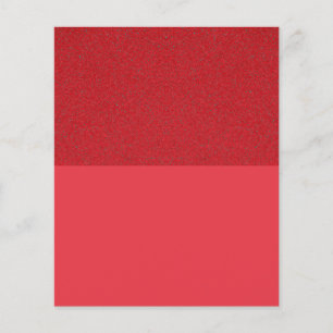 Top-Noise Tomato Red Square Flyer – Customizable