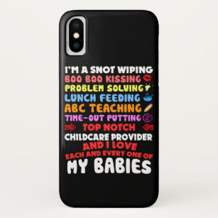 Top Notch Daycare Teacher I Love Each Case-Mate iPhone Case
