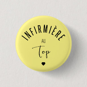 Top Nurse 1 Inch Round Button