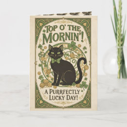 Top O' The Morning! - St Patrick's Day Card