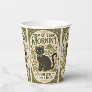 Top O' The Morning - St. Patrick's Day Paper Cups