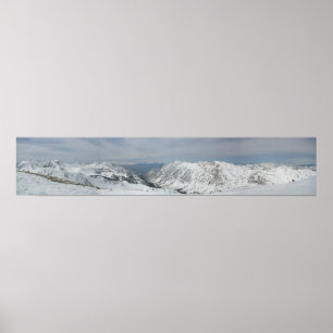 Top of Baldy Mountain, Alta Utah Poster