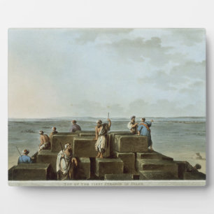 Top of the First Pyramid of Gizah, plate 4 from 'V Plaque