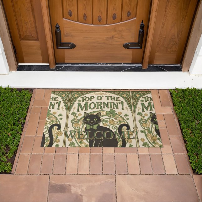 Top Of The Morning - St. Patrick's Day Doormat (Outdoor)