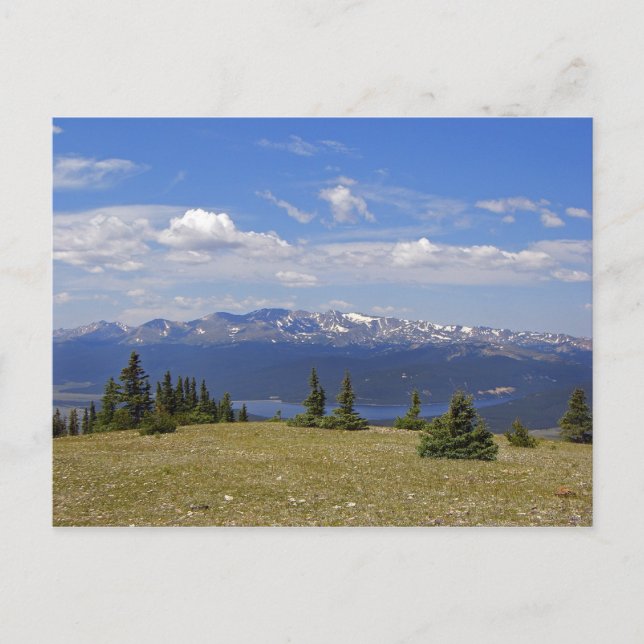 Top of the Mountain Colorado Postcard (Front)