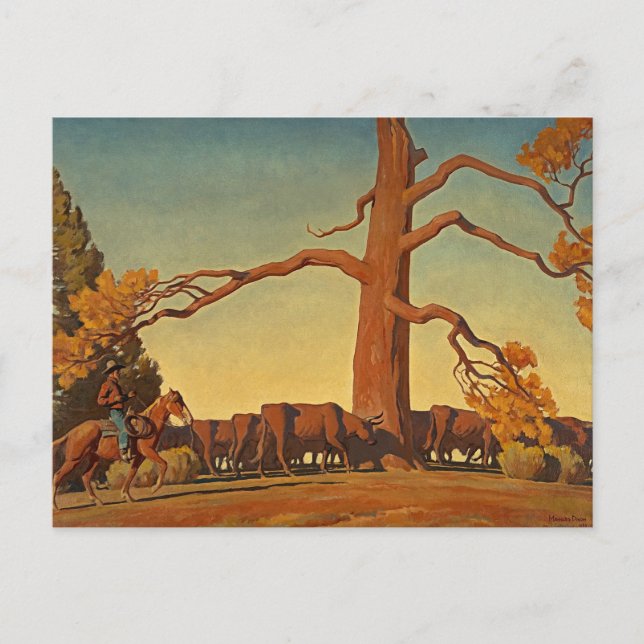 Top of the Ridge, 1933 by Maynard Dixon Postcard (Front)