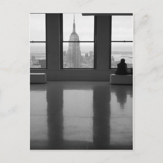 Top of the Rock, Feb 2007 Postcard (Front)