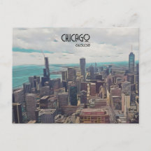 Top of the World, Chicago, Customizable Date 
