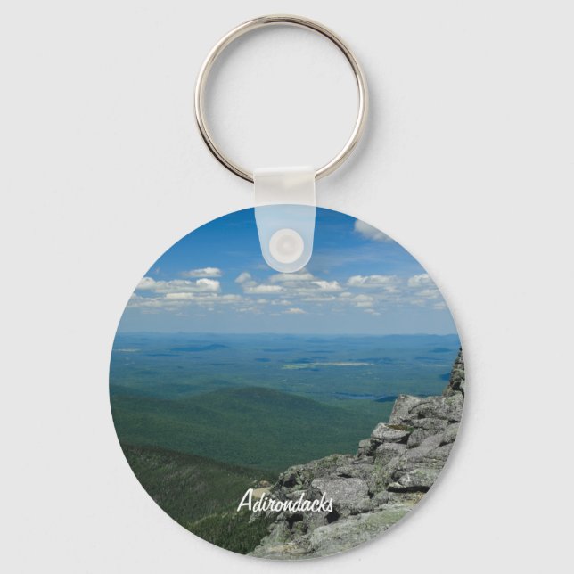 Top of Whiteface Mountain, Adirondacks, NY Keychain (Front)
