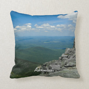 Top of Whiteface Mountain, Adirondacks, NY Throw Pillow