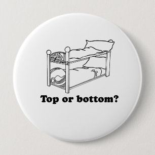 Top or bottom 4 inch round button