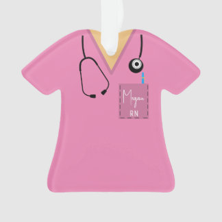Top Ornement - Rose avec peau claire Ornement