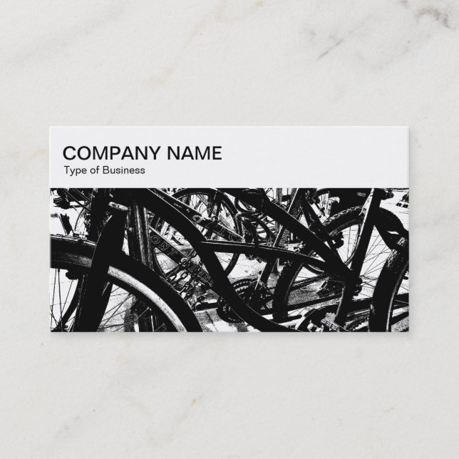 Top Panel - Bikes HC BW Business Card (Front)