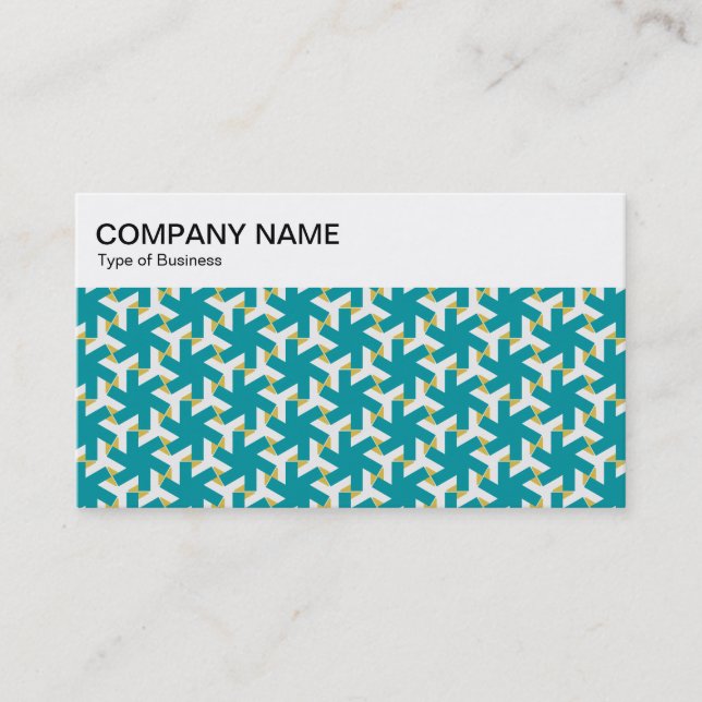 Top Panel - Geometric Pattern 230614(3) Business C Business Card (Front)