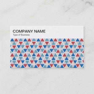 Top Panel - Hexagon Pattern 05 Business Card