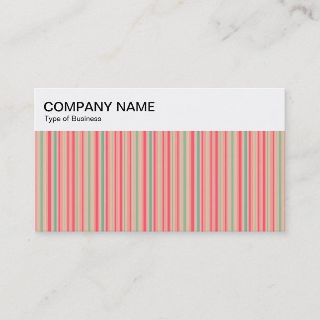Top Panel - Stripes 310515 (010) Business Card (Front)