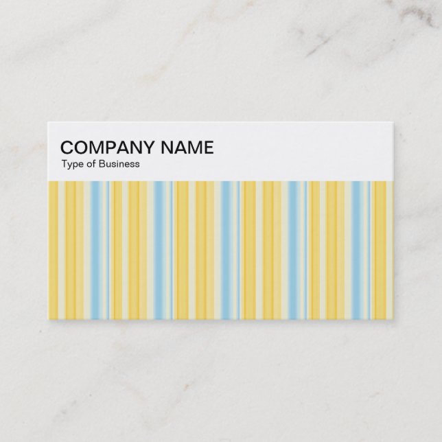 Top Panel - Stripes 310515 (01) Business Card (Front)