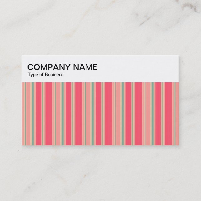 Top Panel - Stripes 310515 (08) Business Card (Front)