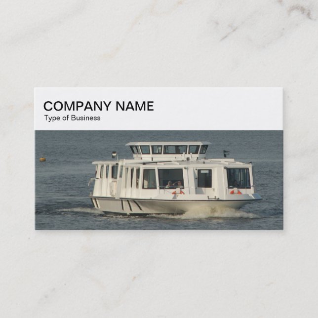 Top Panel - Water Bus Business Card (Front)