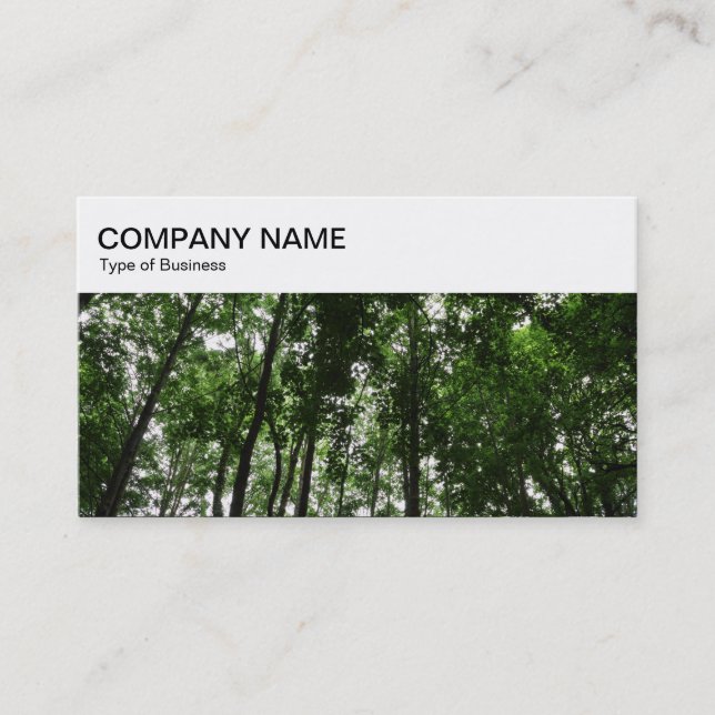 Top Panel - Woodland Business Card (Front)