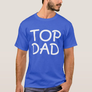 Top Papa Fête des pères T-shirt - Royal Blue Tee -