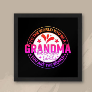 Top Pick! Special gift Grandma Poster