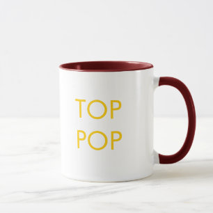 Top Pop Coffee Mug - Yellow