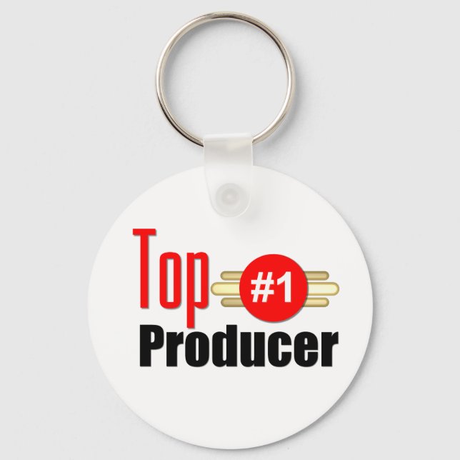 Top Producer Keychain (Front)