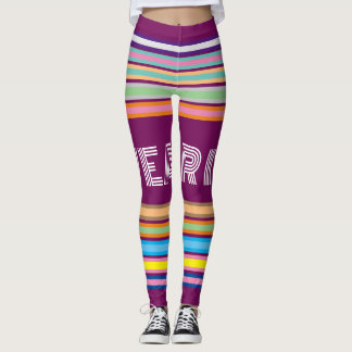 Top Quality Colourful lining beautiful Leggings