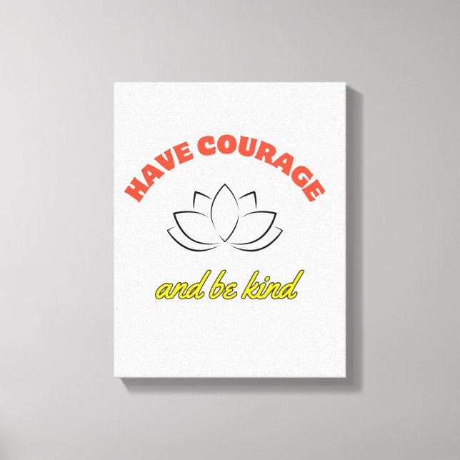 Top quality wrapped canvas (Front)