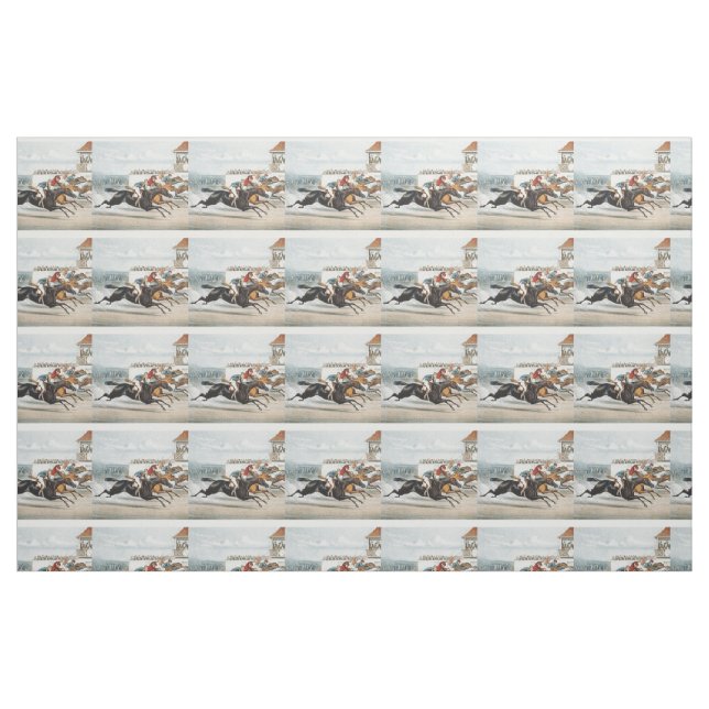TOP Race to Victory Fabric (Fat Quarter)