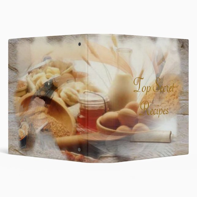 Top Recettes secrètes Avery Classeur (Arrière-plan)