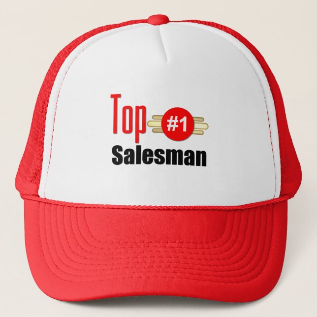 Top Salesman Trucker Hat (Front)