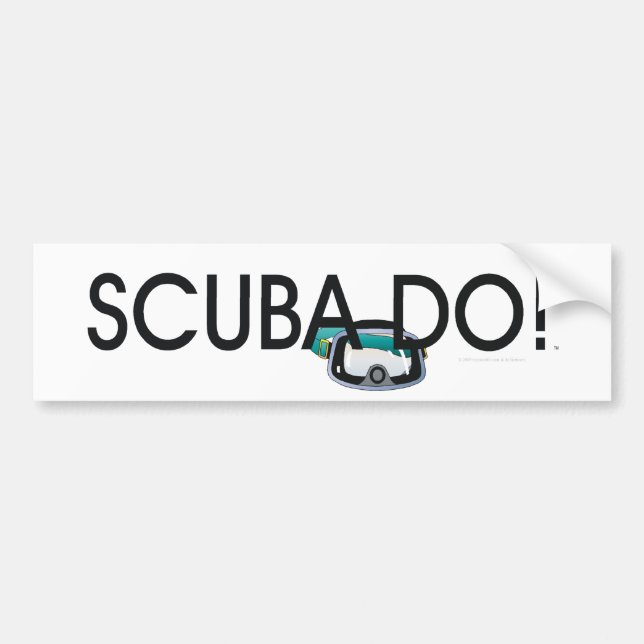 TOP Scuba Do Bumper Sticker (Front)
