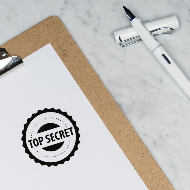 Top Secret, Accountant, Small Business    Rubber Stamp (Creator Uploaded)
