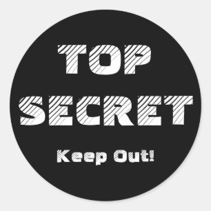 Top Secret Confidential Labels