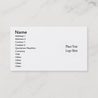 Top Seller Blank Business Cards