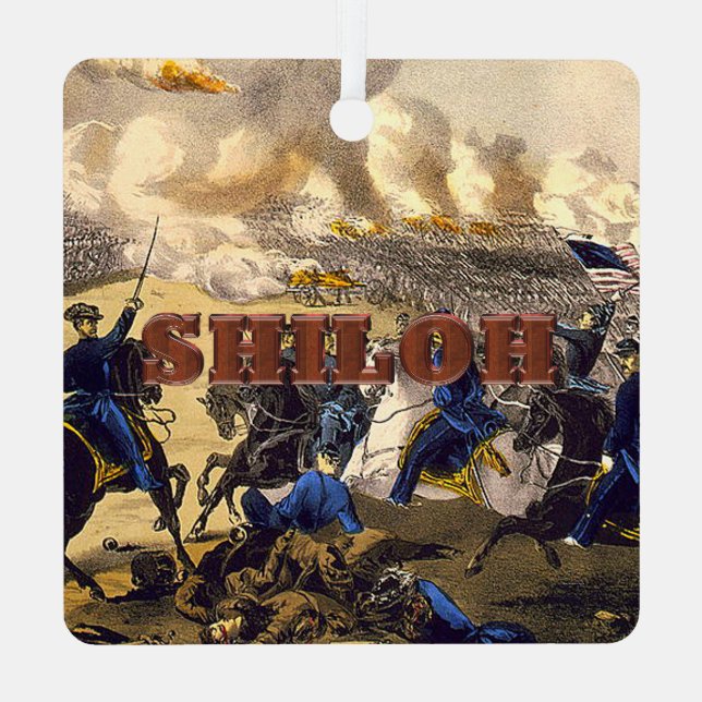 TOP Shiloh Metal Ornament (Back)