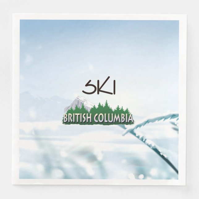 TOP Ski BC Napkin (Front)