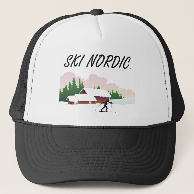 TOP Ski Nordic Trucker Hat (Front)