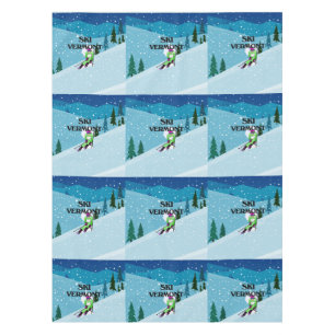 TOP Ski Vermont Tablecloth