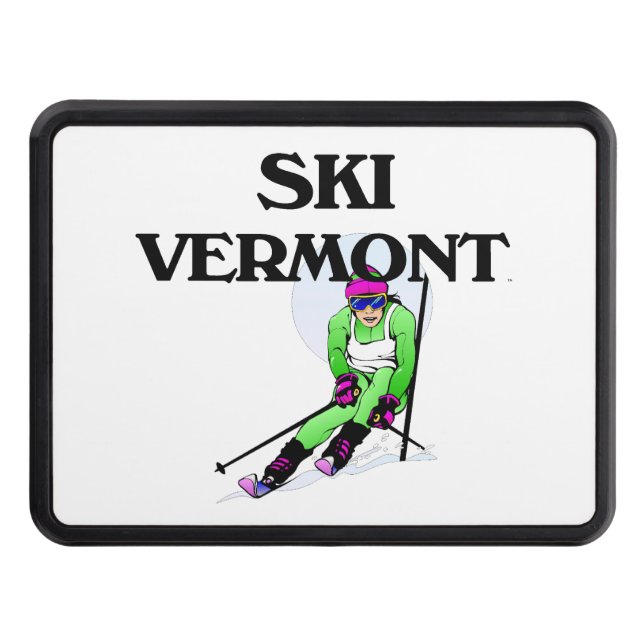 TOP Ski Vermont Trailer Hitch Cover (Front)
