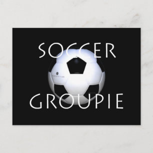TOP Soccer Groupie Postcard