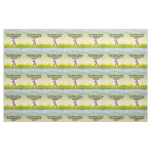 TOP Softball Dreams Fabric