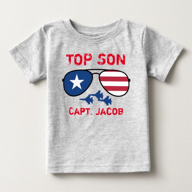 Top Son US Air Force Fighter Jet (Front)