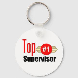 Top Supervisor Keychain