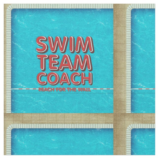 TOP Swim Coach Fabric (Close Up)